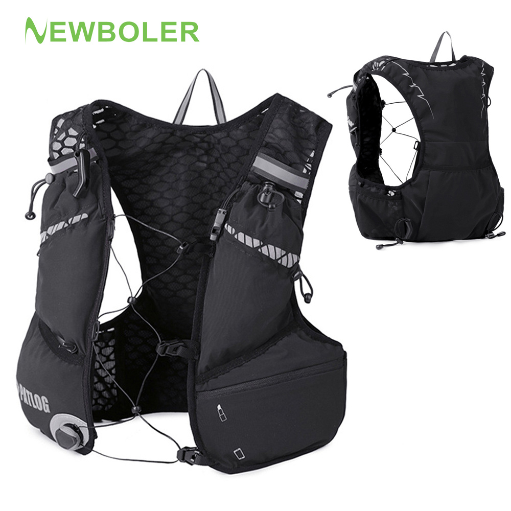 Trail Running Vest - NEWBOLER 야외 트레일 러닝 백팩 8L