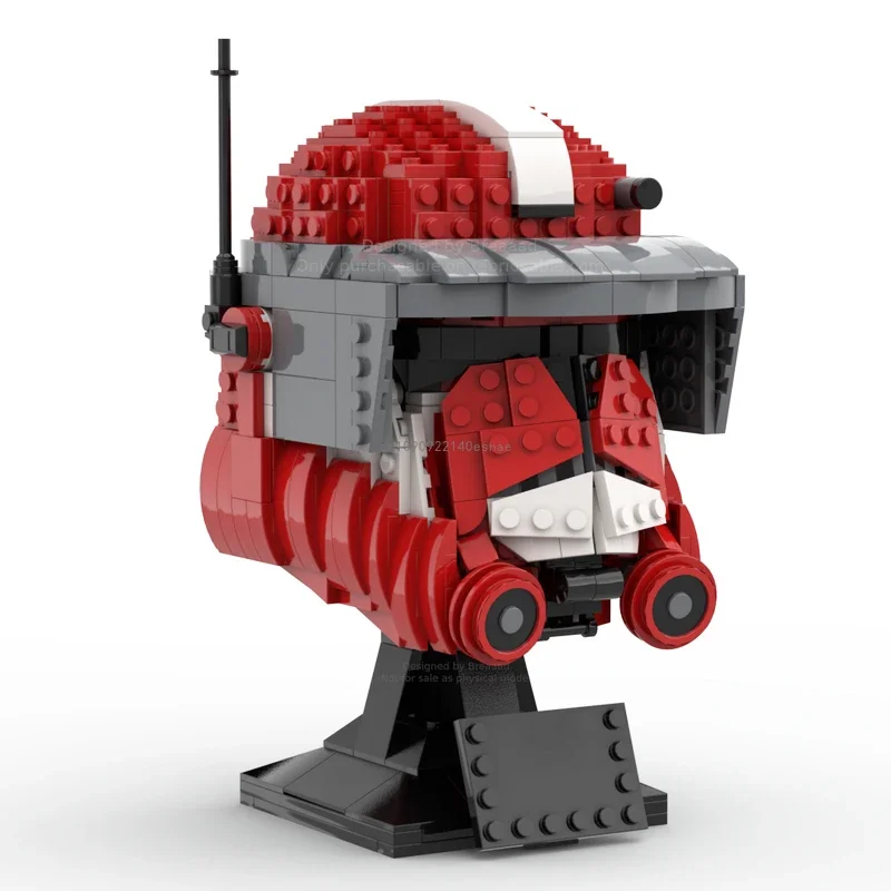 Equestrian Helmet - Moc 754pcs 스타 배틀 커맨더 폭스