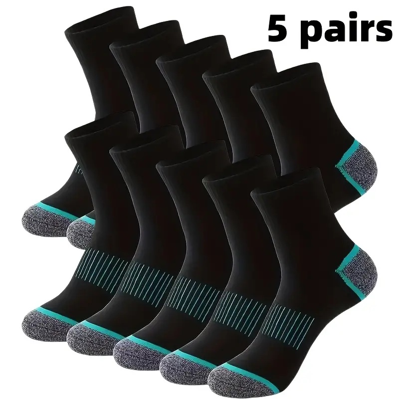 Outdoor Sport Hose - 5 쌍 남성용 프리미엄 스포츠 양말
