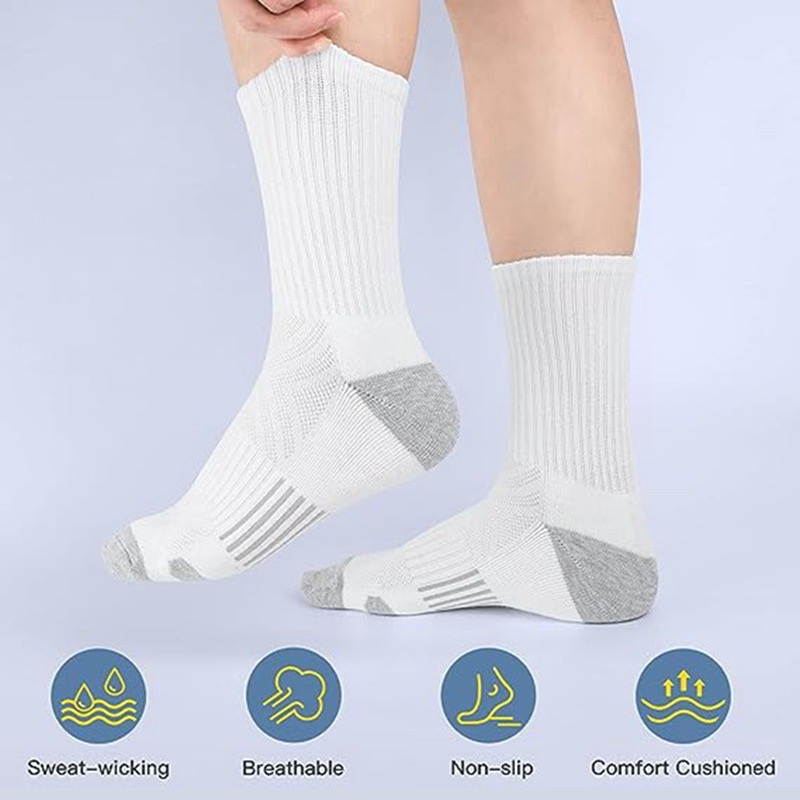 고밀도 버퍼 러닝 양말 6켤레 - 하루 종일 편안함을  - Outdoor Sport Hose 리뷰 및 가격