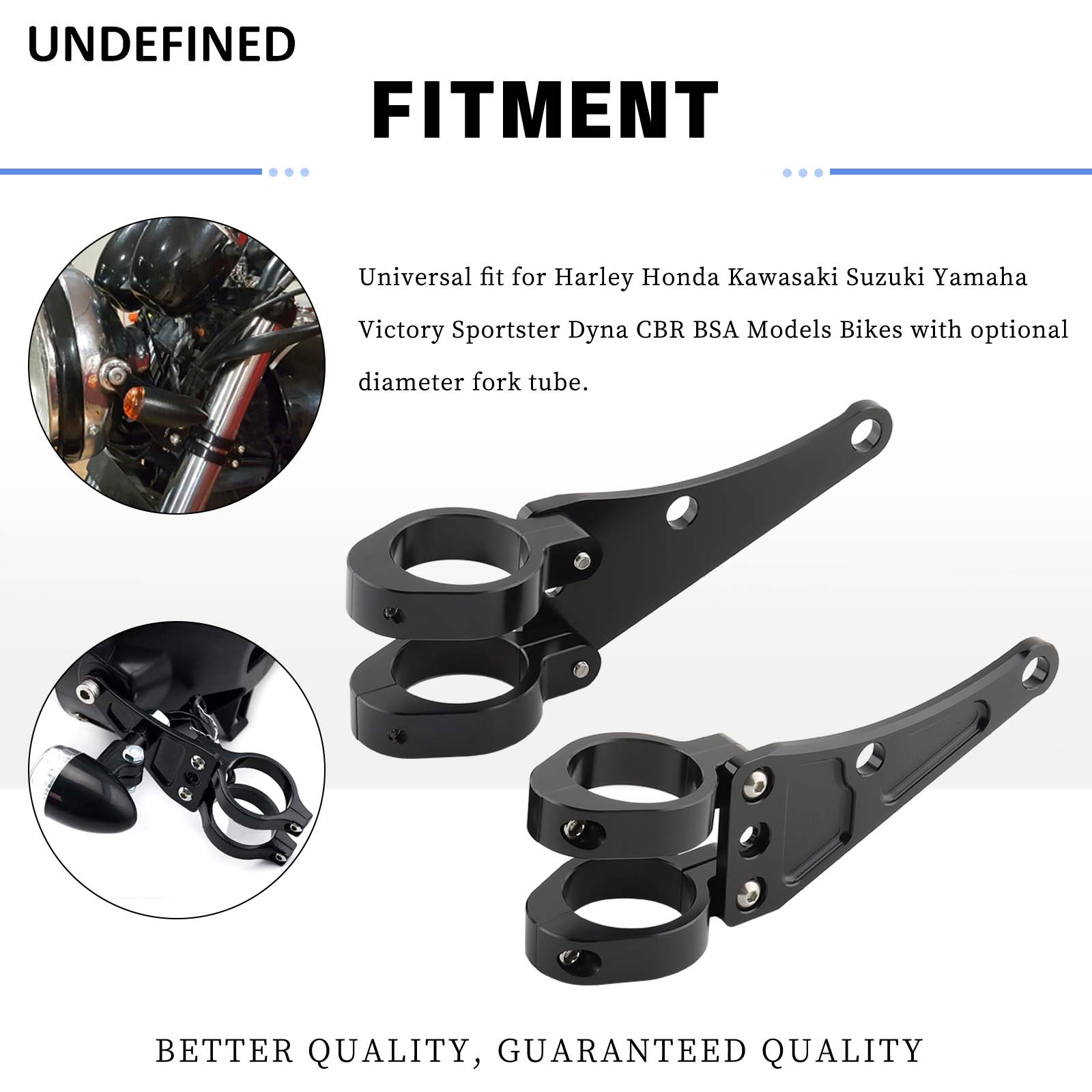헤드라이트 브래킷 마운트 클램프 포크 튜브 라이트 거치 - Outdoor Sport Hose 리뷰 및 가격
