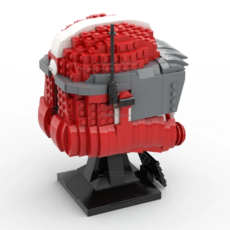 Moc 754pcs 스타 배틀 커맨더 폭스 헬멧 모델  - Equestrian Helmet 리뷰 및 가격