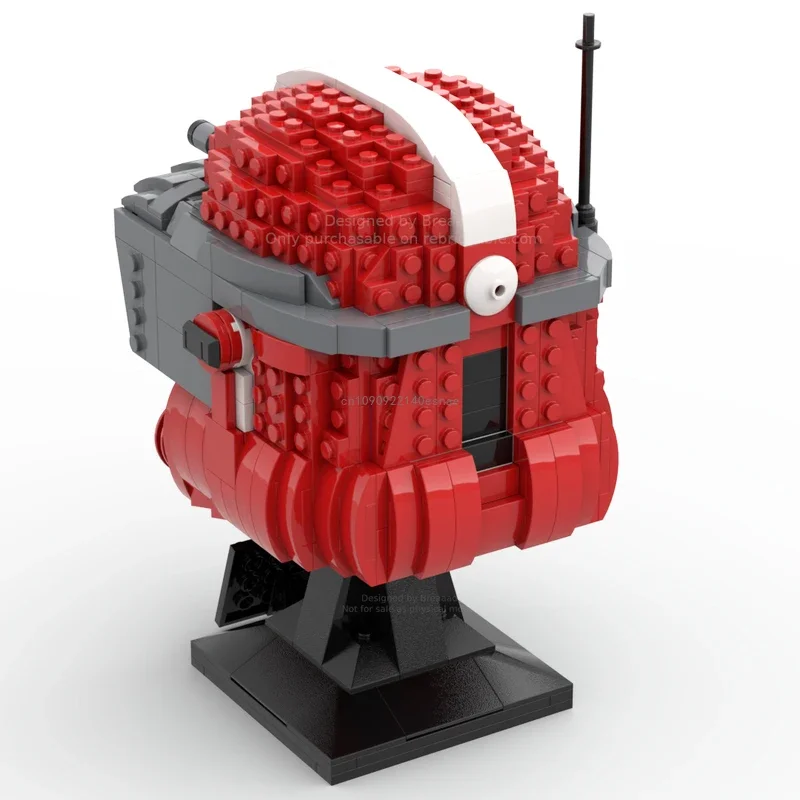 Moc 754pcs 스타 배틀 커맨더 폭스 헬멧 모델  - Equestrian Helmet 리뷰 및 가격