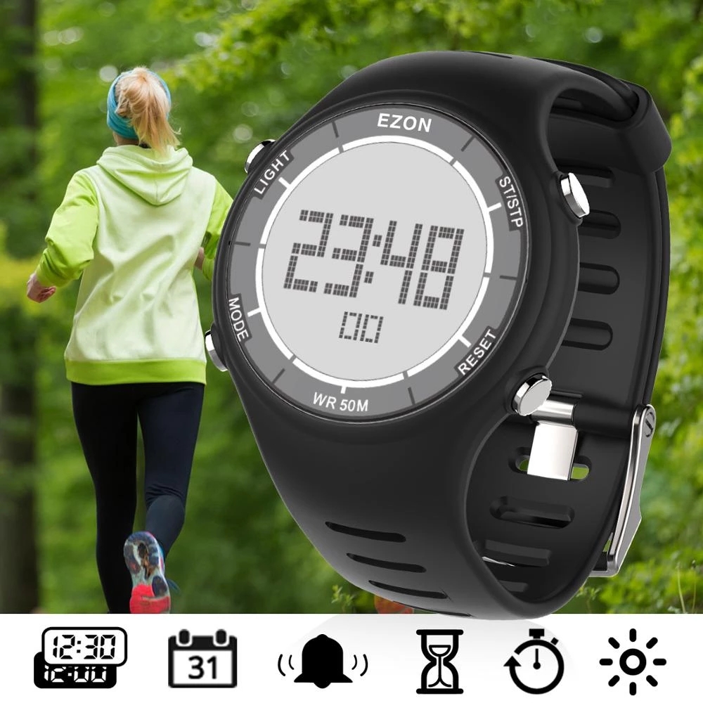 EZON 새로운 패션 여성 디지털 스포츠 시계 알람 시 - Outdoor Sport Watch 리뷰 및 가격
