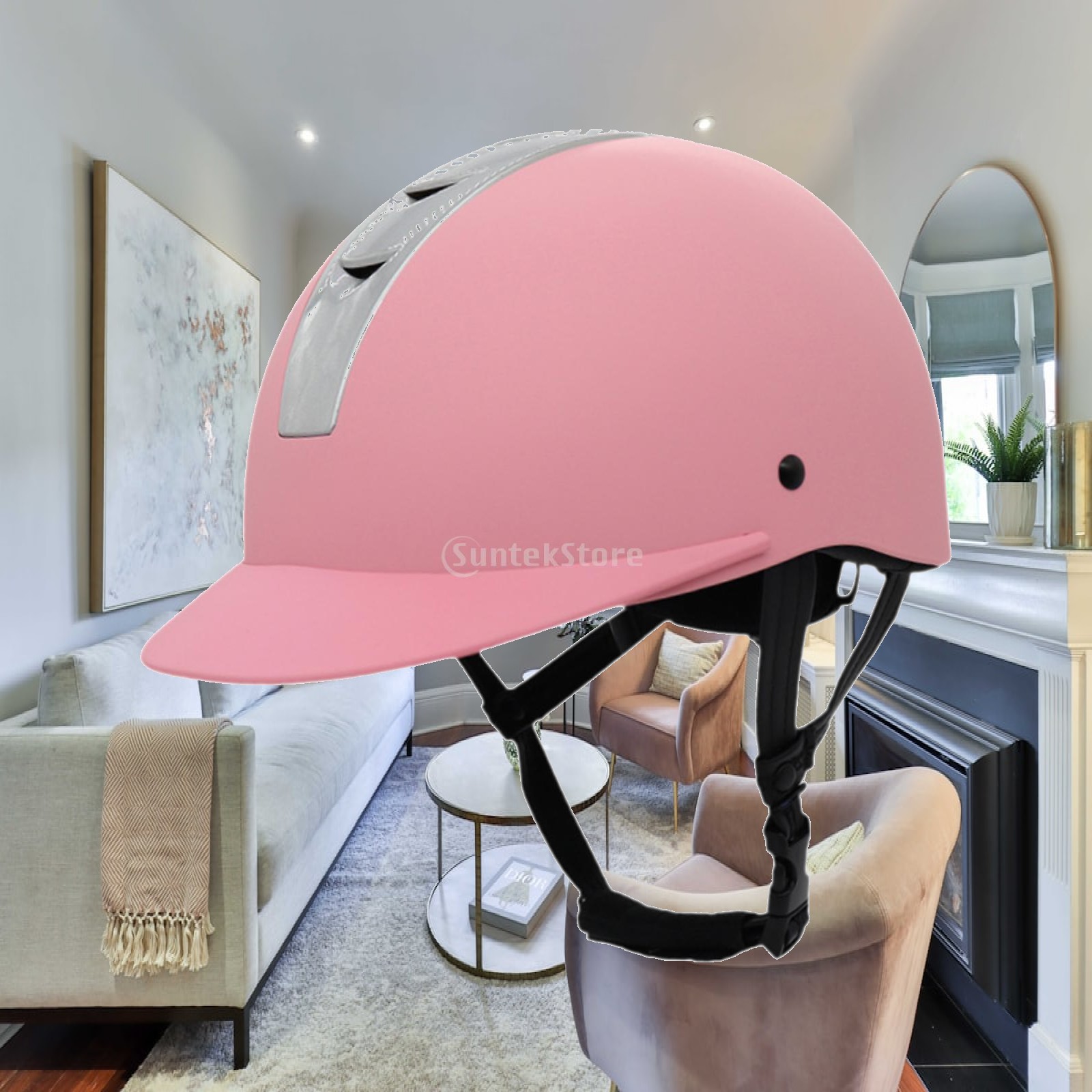 편안한 승마 헬멧 세탁 가능한 안감 보호 캡 산악 자전 - Equestrian Helmet 리뷰 및 가격