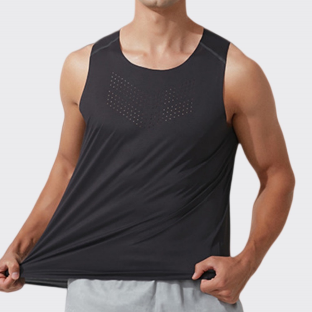 남성용 짐 베스트 속건 런닝 운동 민소매 셔츠 여름 스 - Outdoor Sport Logo 리뷰 및 가격