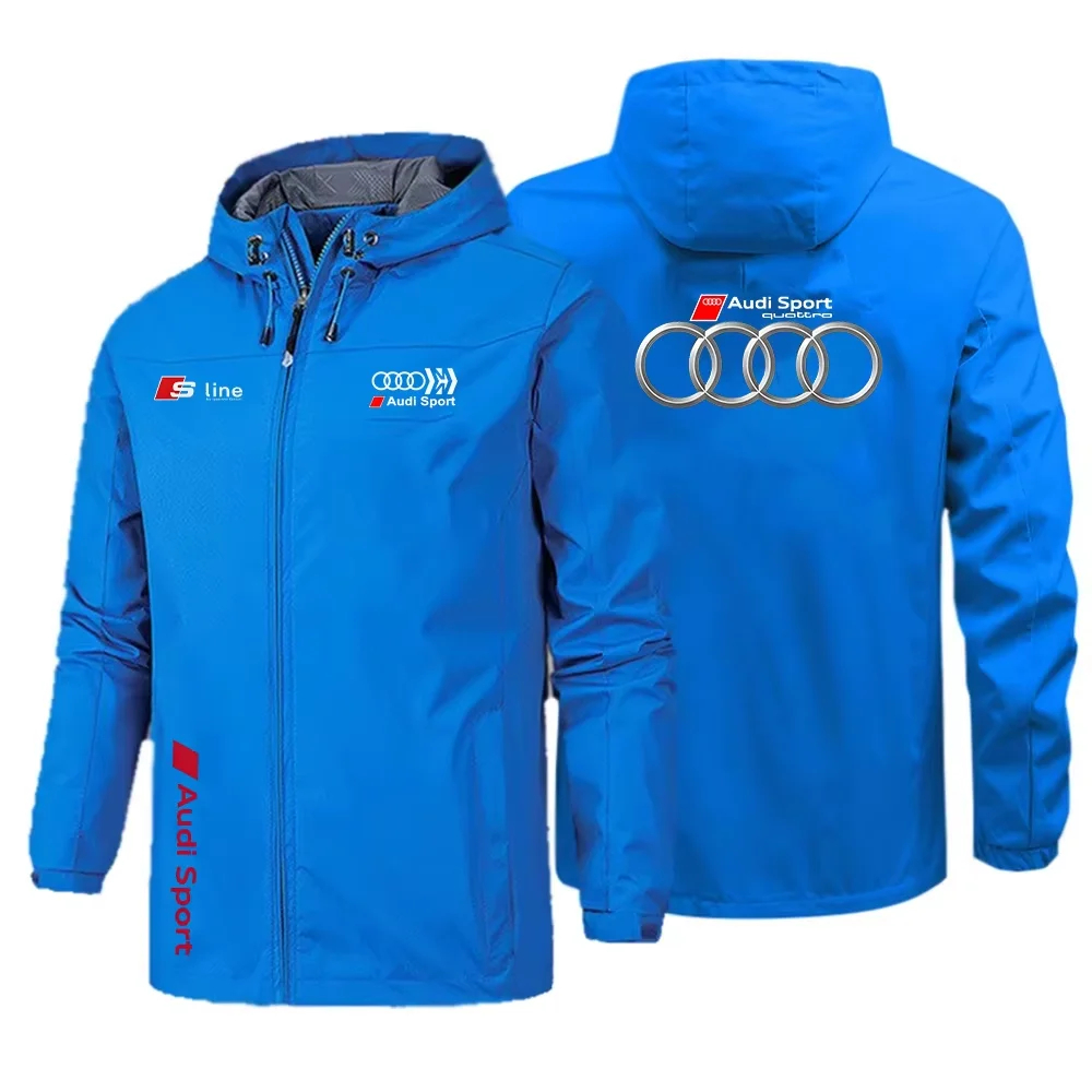 남성용 스포츠 스타일 방수 통기성 재킷 (아우디 로고  - Outdoor Sport Logo 리뷰 및 가격