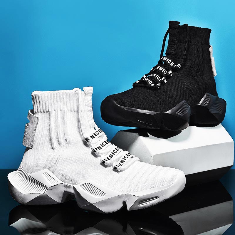 플러스 사이즈 하이 탑 대규모 스포츠 양말 부츠 남성  - Outdoor Sport Outlet 리뷰 및 가격