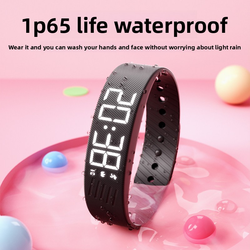 LED 디지털 알람 시계 시계, 조절 가능한 실리콘 스 - Outdoor Sport Watch 리뷰 및 가격