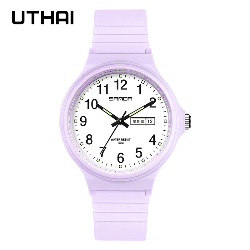UTHAI L02 여성용 시계 패션 심플 남성용 전자  - Outdoor Sport Watch 리뷰 및 가격