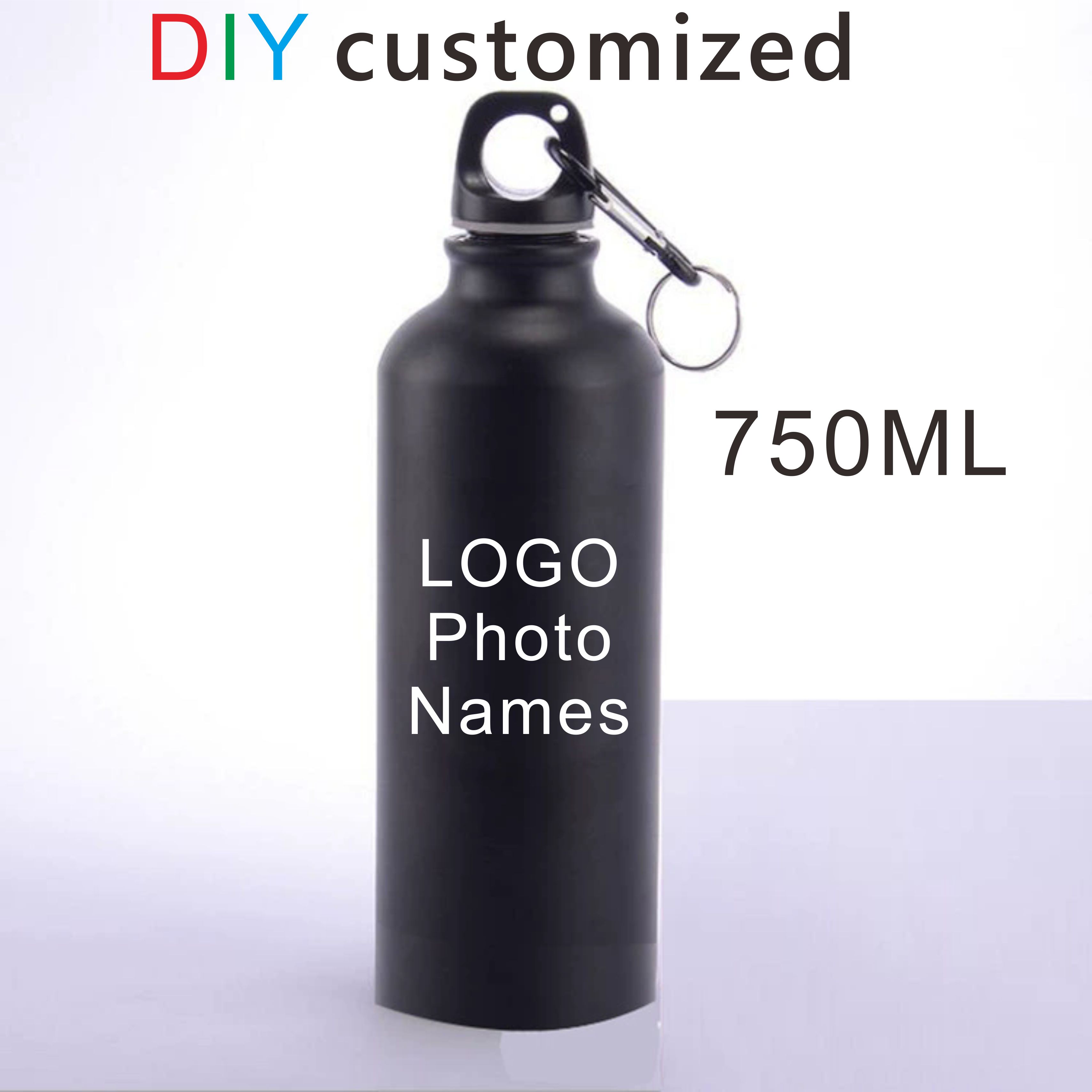 스포츠 물병 개인 맞춤 로고 사진 인쇄 750ML 대용 - Outdoor Sport Logo 리뷰 및 가격