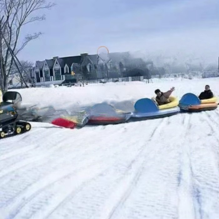 겨울 야외 스포츠 및 활동을 위한 견인 가능한 인플레이 - Outdoor Sports Activities 리뷰 및 가격