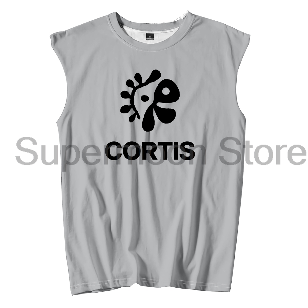 Kpop CORTIS 로고 탱크 탑 유니섹스 민소매 스 - Outdoor Sport Logo 리뷰 및 가격
